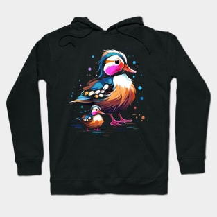 Mandarin Duck Fathers Day Hoodie